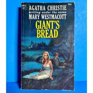 Giant’s Bread by Agatha Christie (Mary Westmacott)  1970 Vintage Romance PB